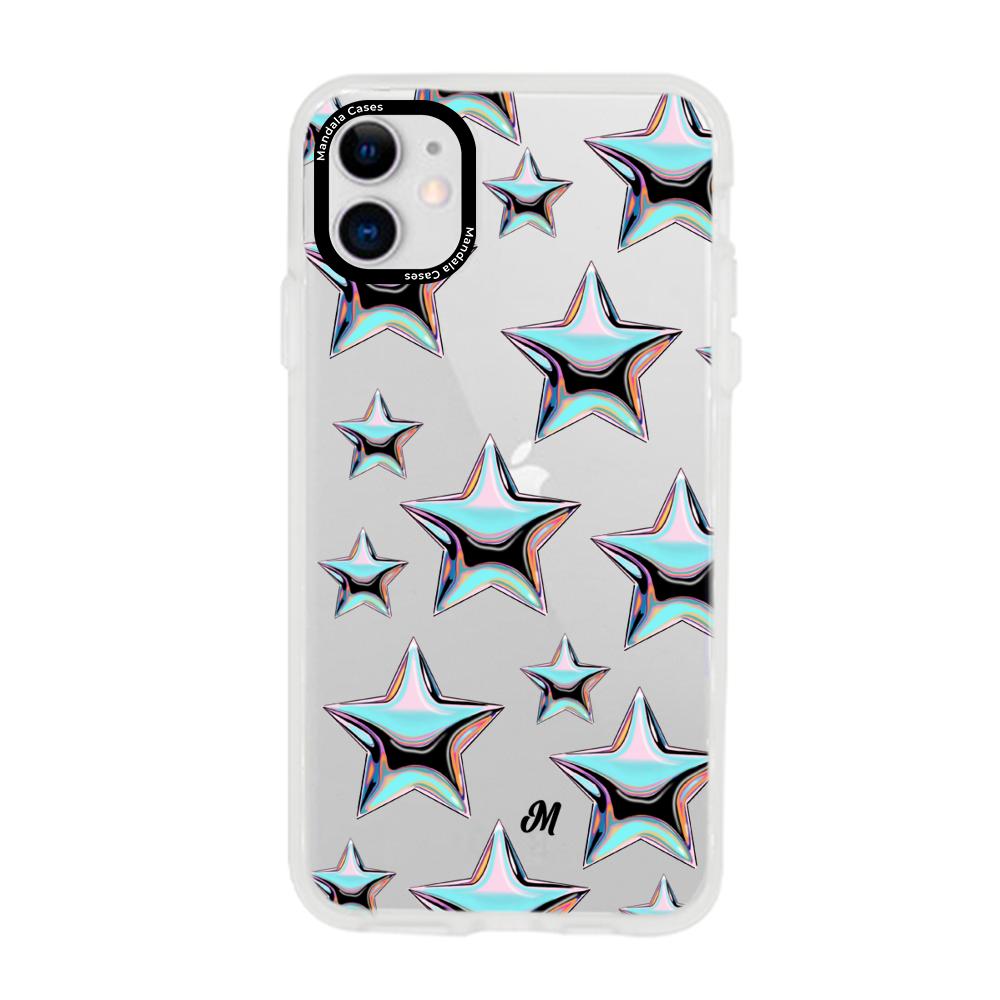Case para iphone 11 Estrellas tornasol  - Mandala Cases