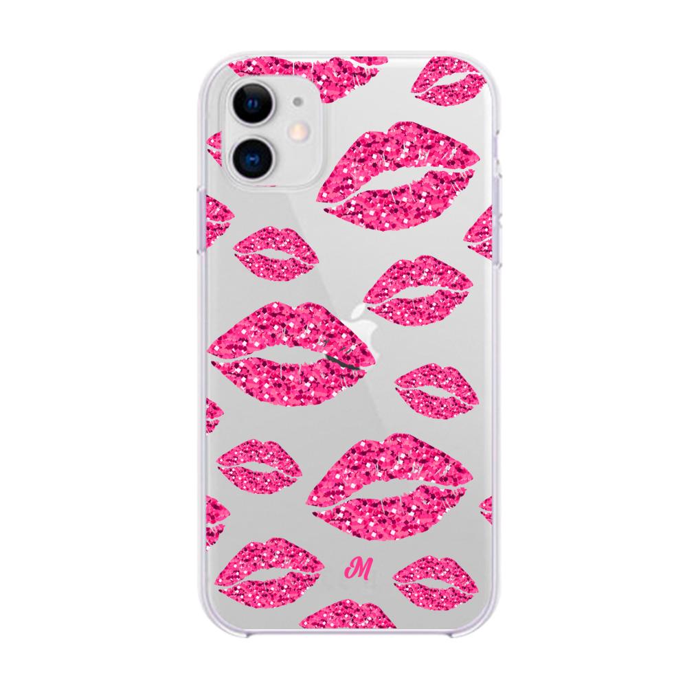 Case para iphone 11 Glitter kiss - Mandala Cases