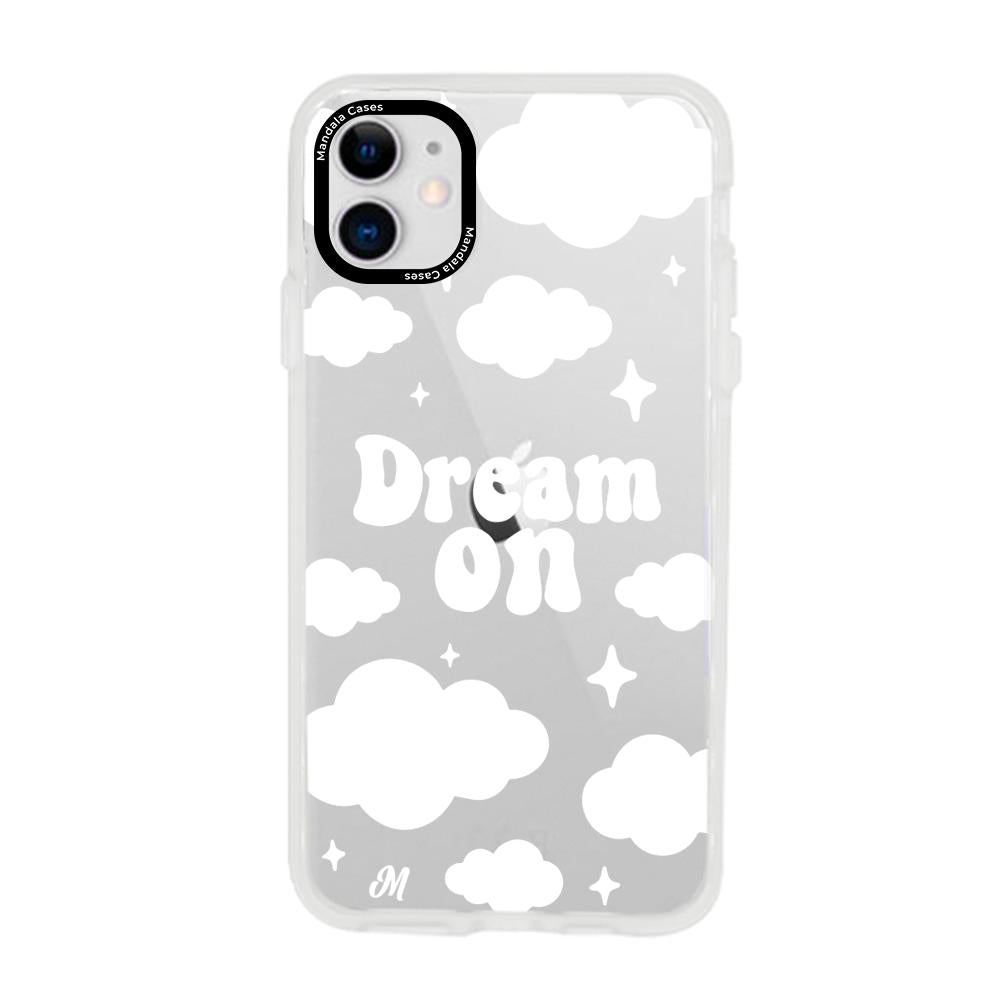 Case para iphone 11 Dream on blanco - Mandala Cases