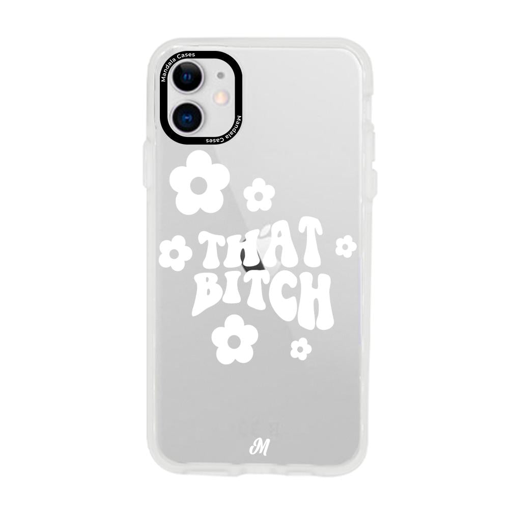 Case para iphone 11 That bitch blanco - Mandala Cases