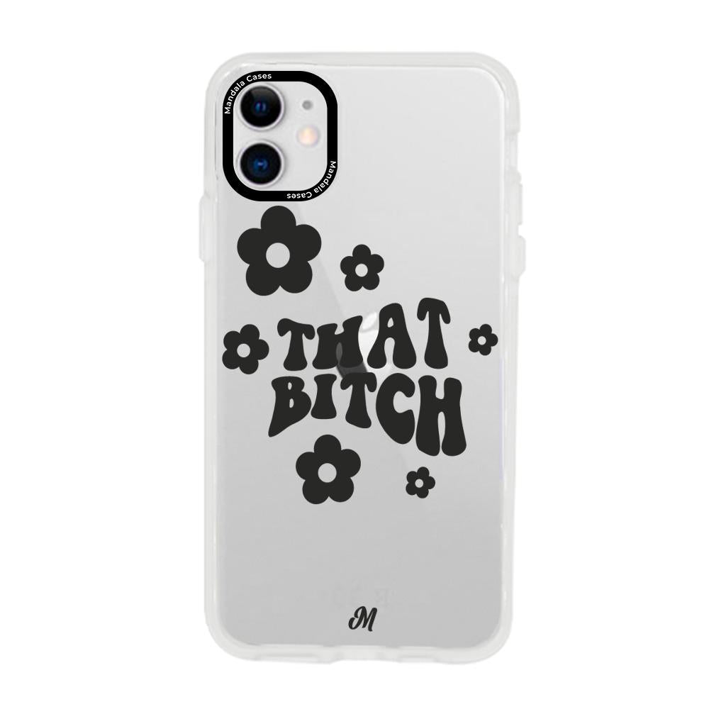 Case para iphone 11 that bitch negro - Mandala Cases