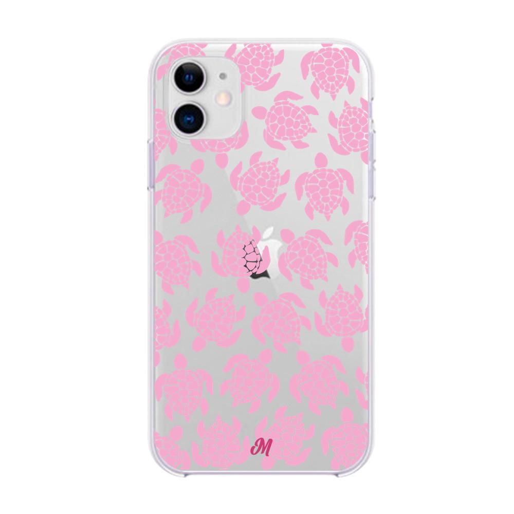 Case para iphone 11 Tortugas rosa - Mandala Cases