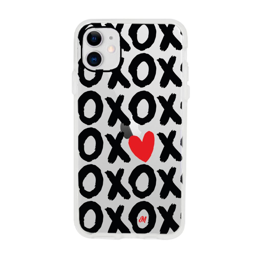Case para iphone 11 OXOX Besos y Abrazos - Mandala Cases