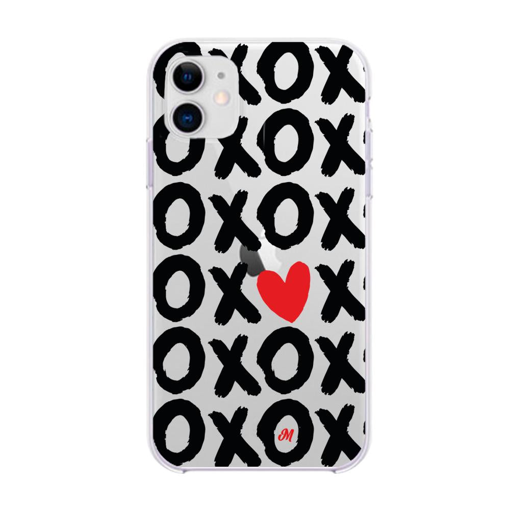 Case para iphone 11 OXOX Besos y Abrazos - Mandala Cases