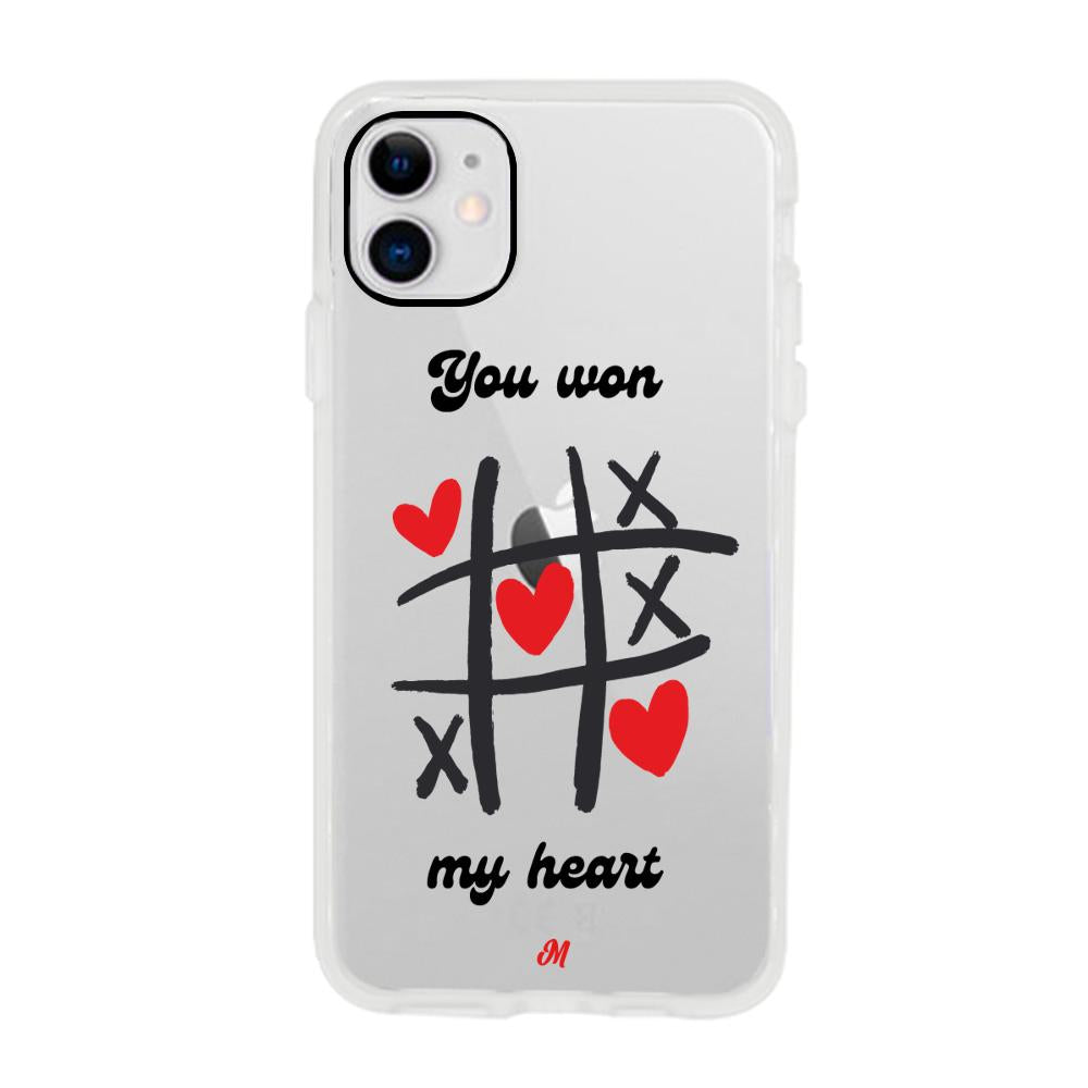 Case para iphone 11 You Won My Heart - Mandala Cases