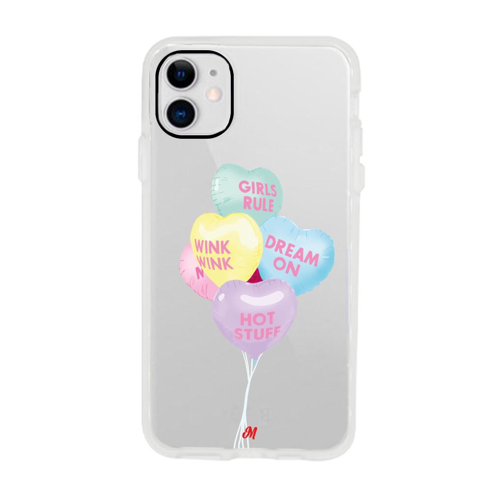 Case para iphone 11 Lovely Balloons - Mandala Cases