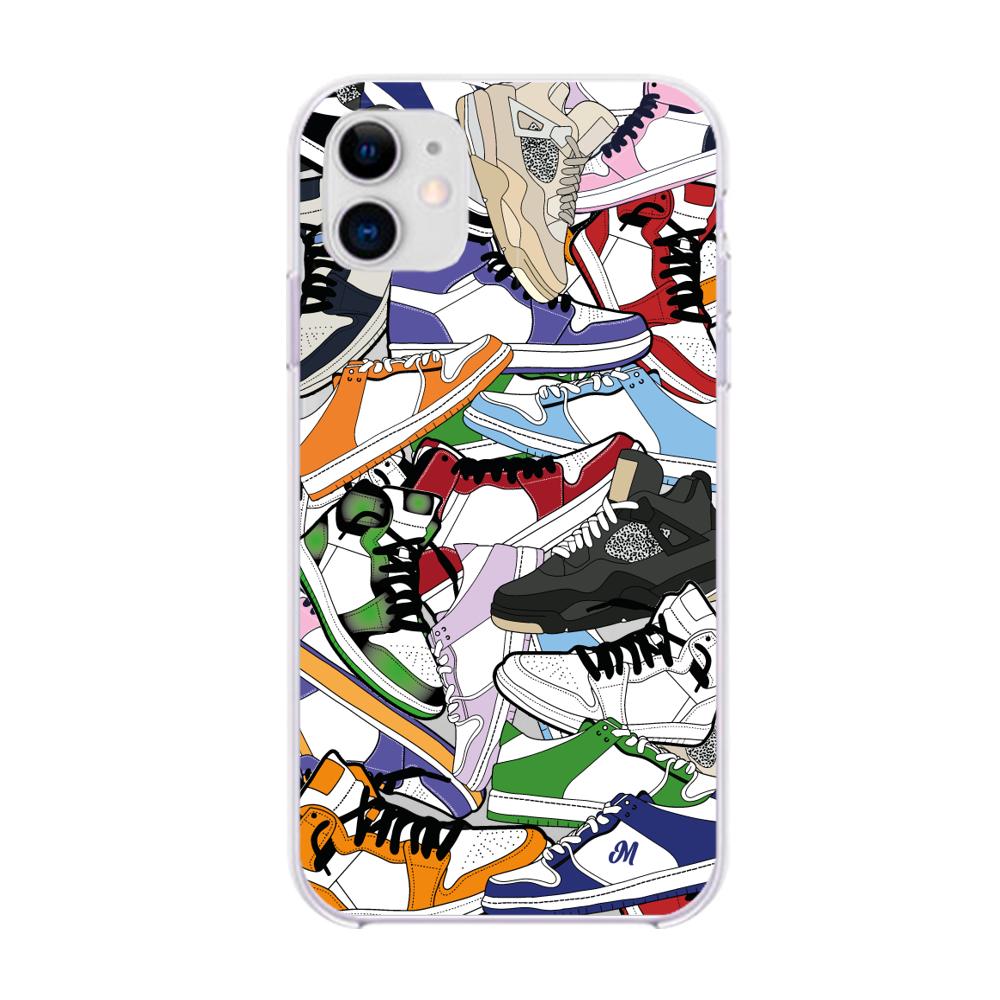 Case para iphone 11 Sneakers pattern - Mandala Cases