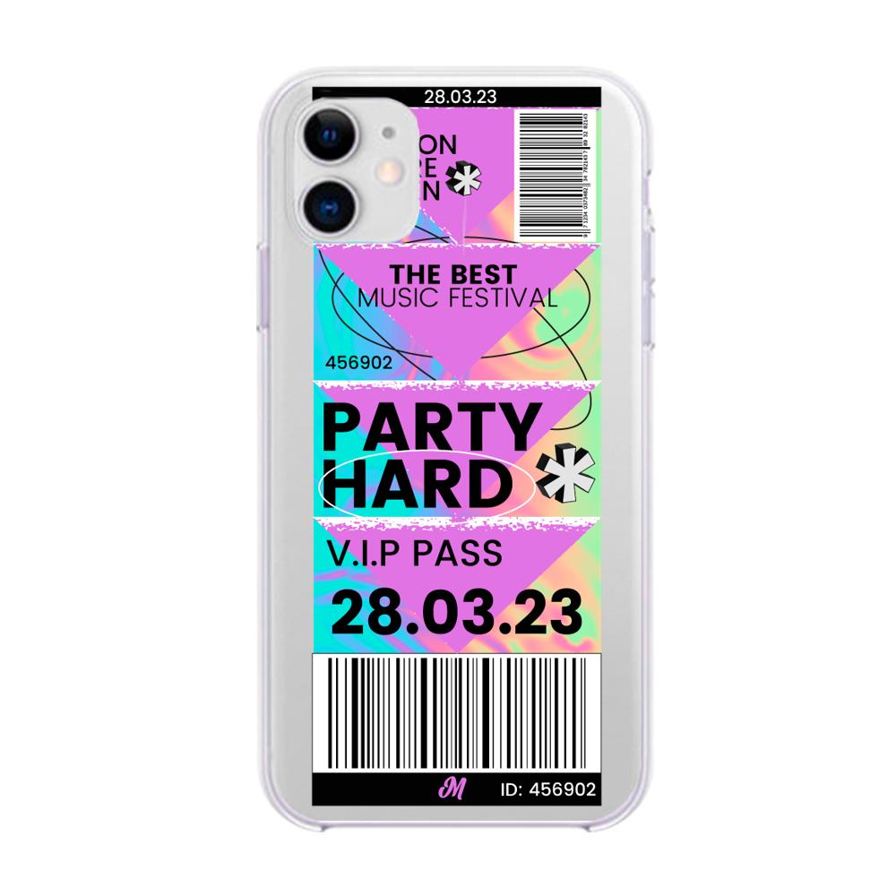 Case para iphone 11 party hard - Mandala Cases
