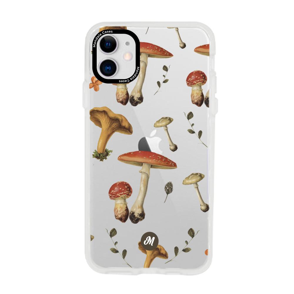 Cases para iphone 11 Mushroom texture - Mandala Cases