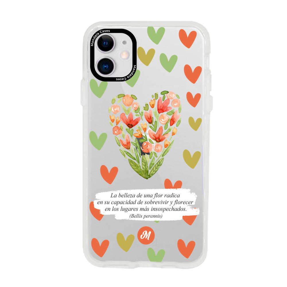 Cases para iphone 11 Flores de colores - Mandala Cases