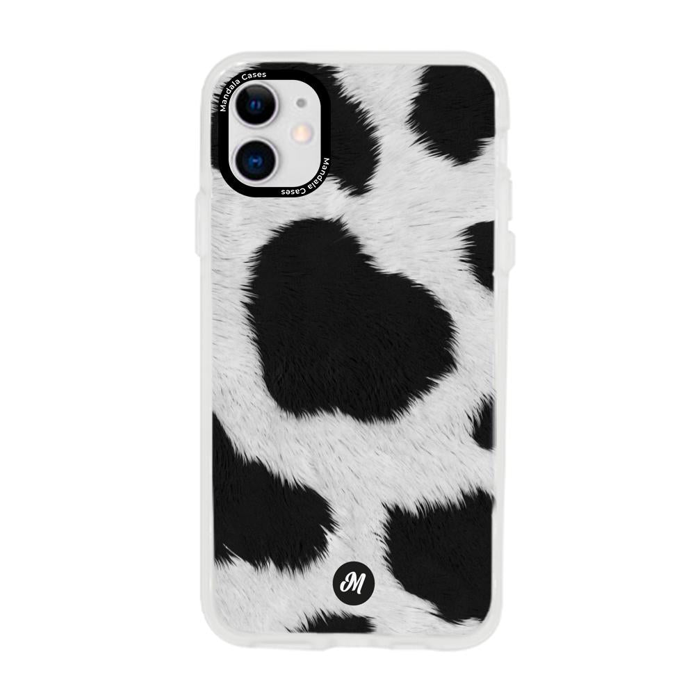 Cases para iphone 11 Vaca peluda - Mandala Cases