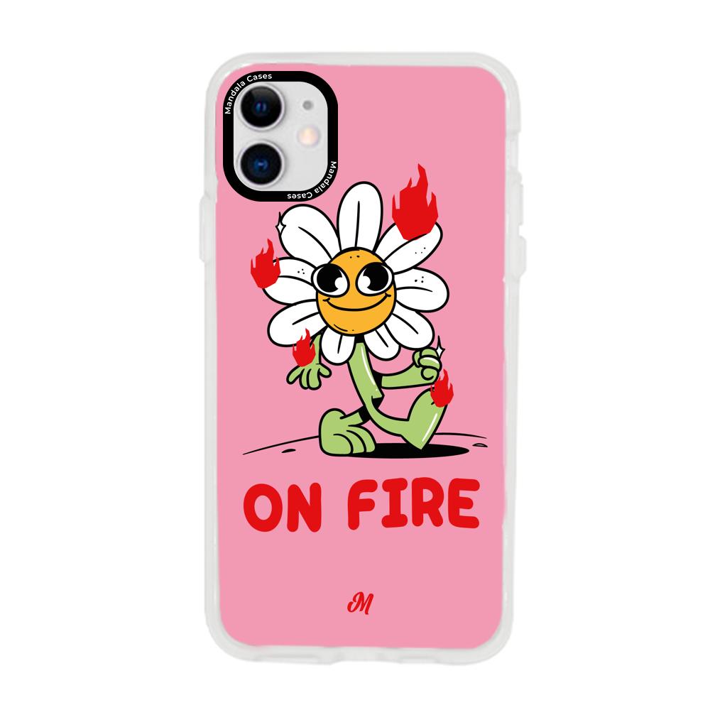 Cases para iphone 11 ON FIRE - Mandala Cases