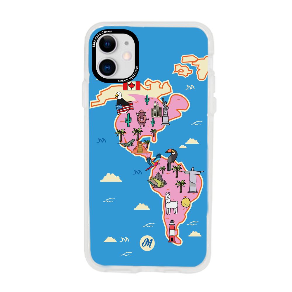 Cases para iphone 11 America on the Road - Mandala Cases