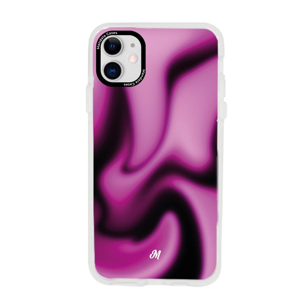 Cases para iphone 11 Purple Ghost - Mandala Cases