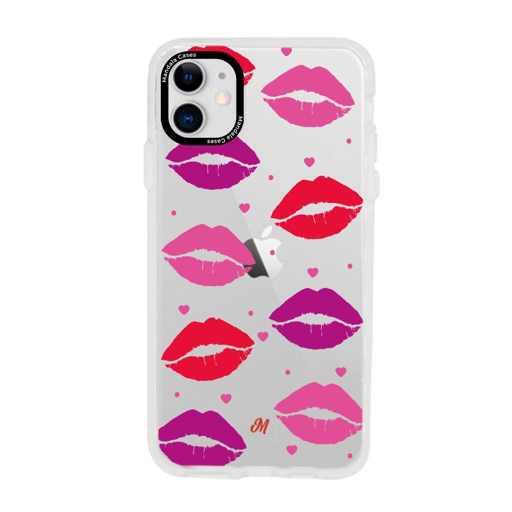 Cases para iphone 11 Kiss colors - Mandala Cases