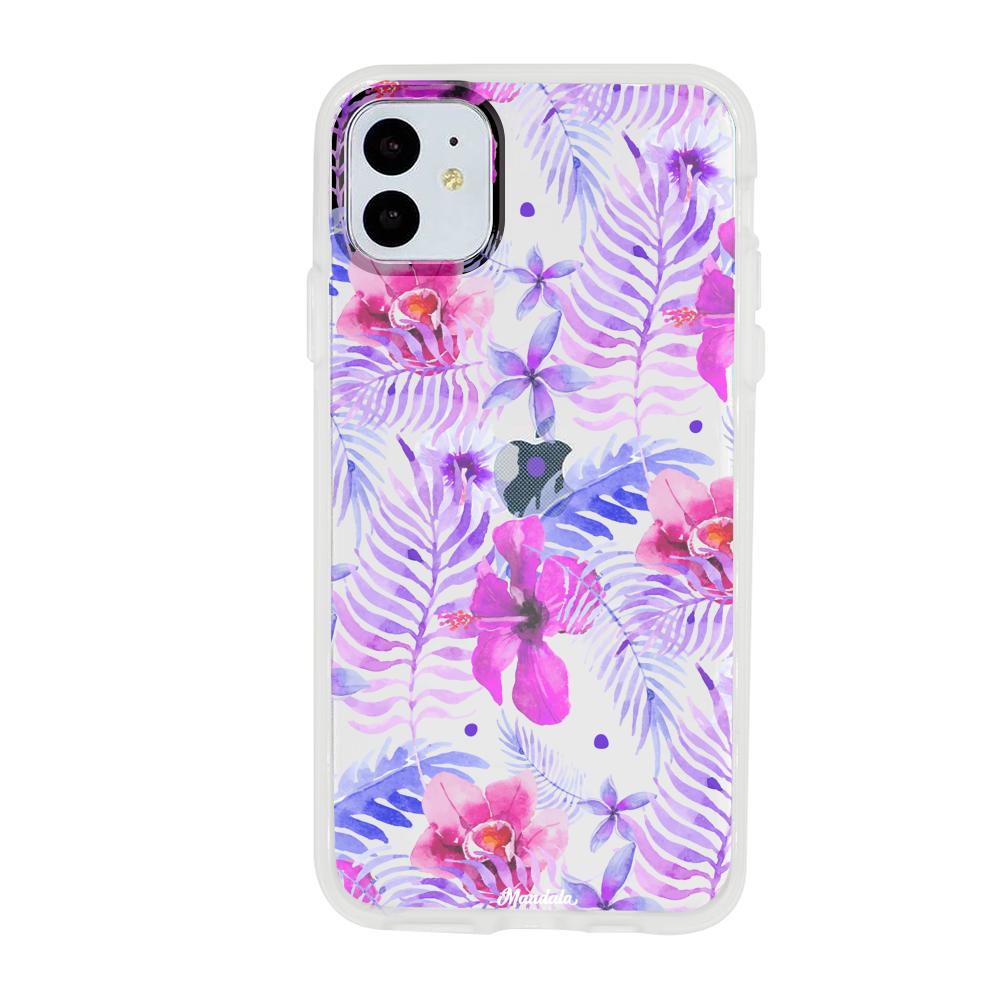 Case para iphone 11 de Flores Hawaianas - Mandala Cases
