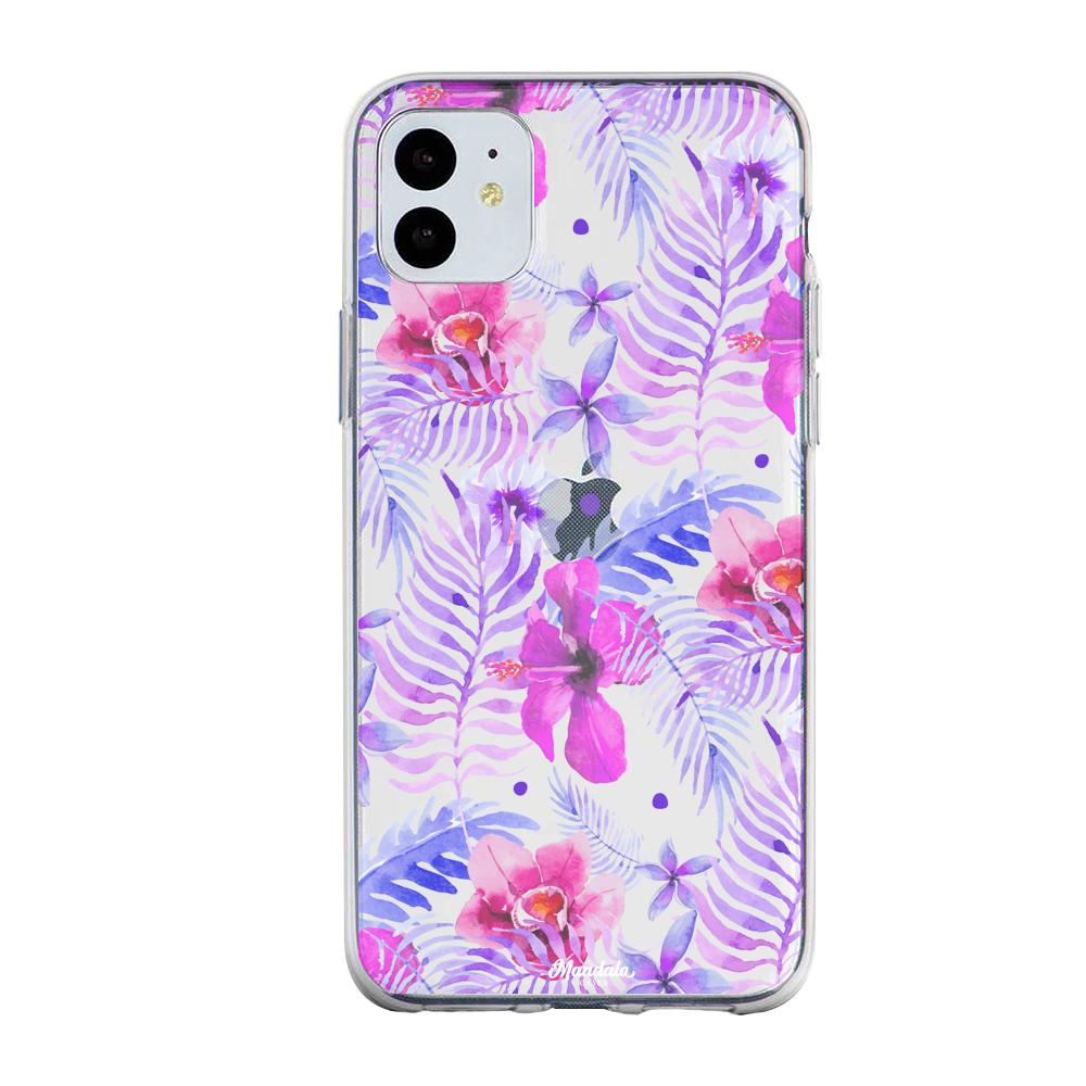 Case para iphone 11 de Flores Hawaianas - Mandala Cases