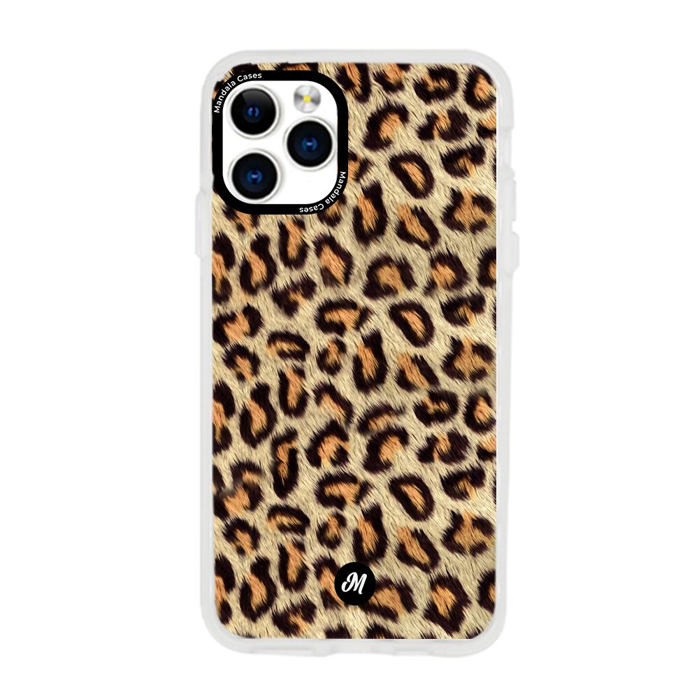 Funda Leopardo Peludo iPhone