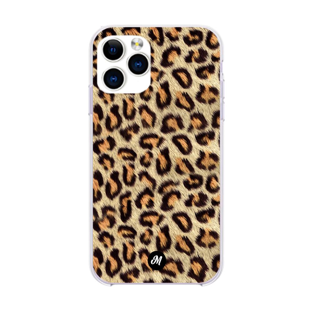 Funda Leopardo Peludo iPhone