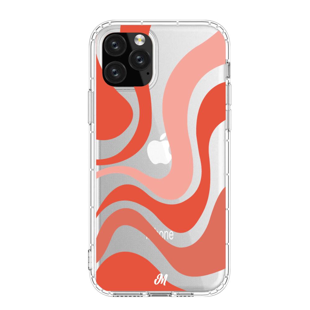 Case para iphone 11 pro Groovy rojo - Mandala Cases