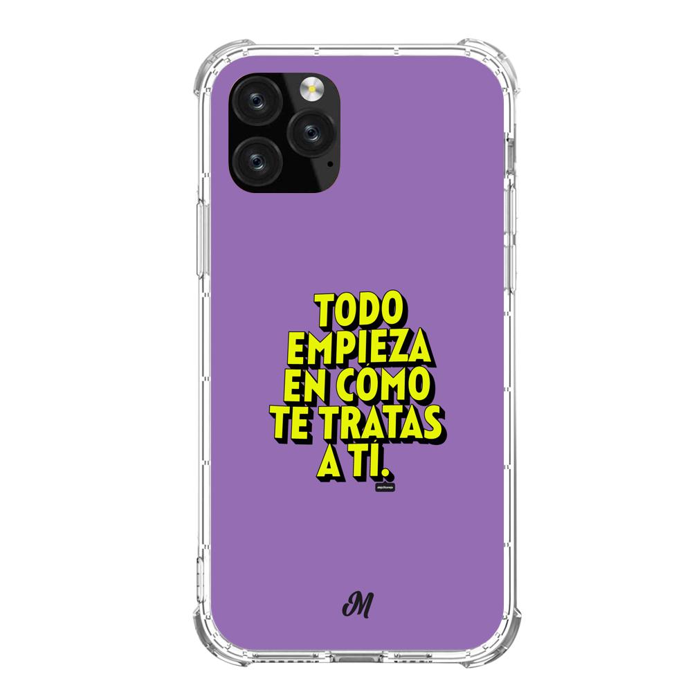 Estuches para iphone 11 pro - Empieza por ti Purple Case  - Mandala Cases