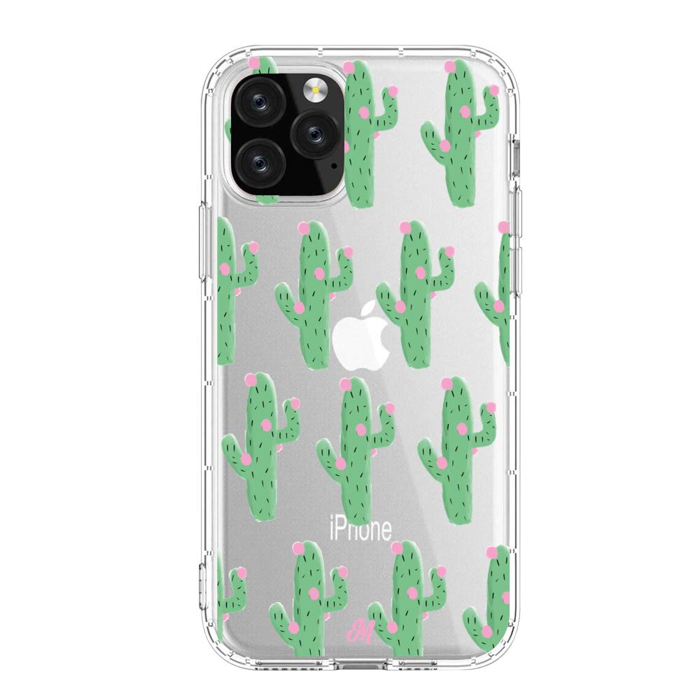 Case para iphone 11 pro Cactus Con Flor Rosa  - Mandala Cases