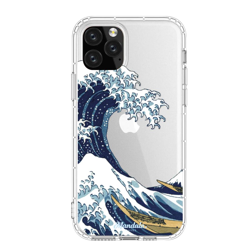 Case para iphone 11 pro de La Gran Ola- Mandala Cases