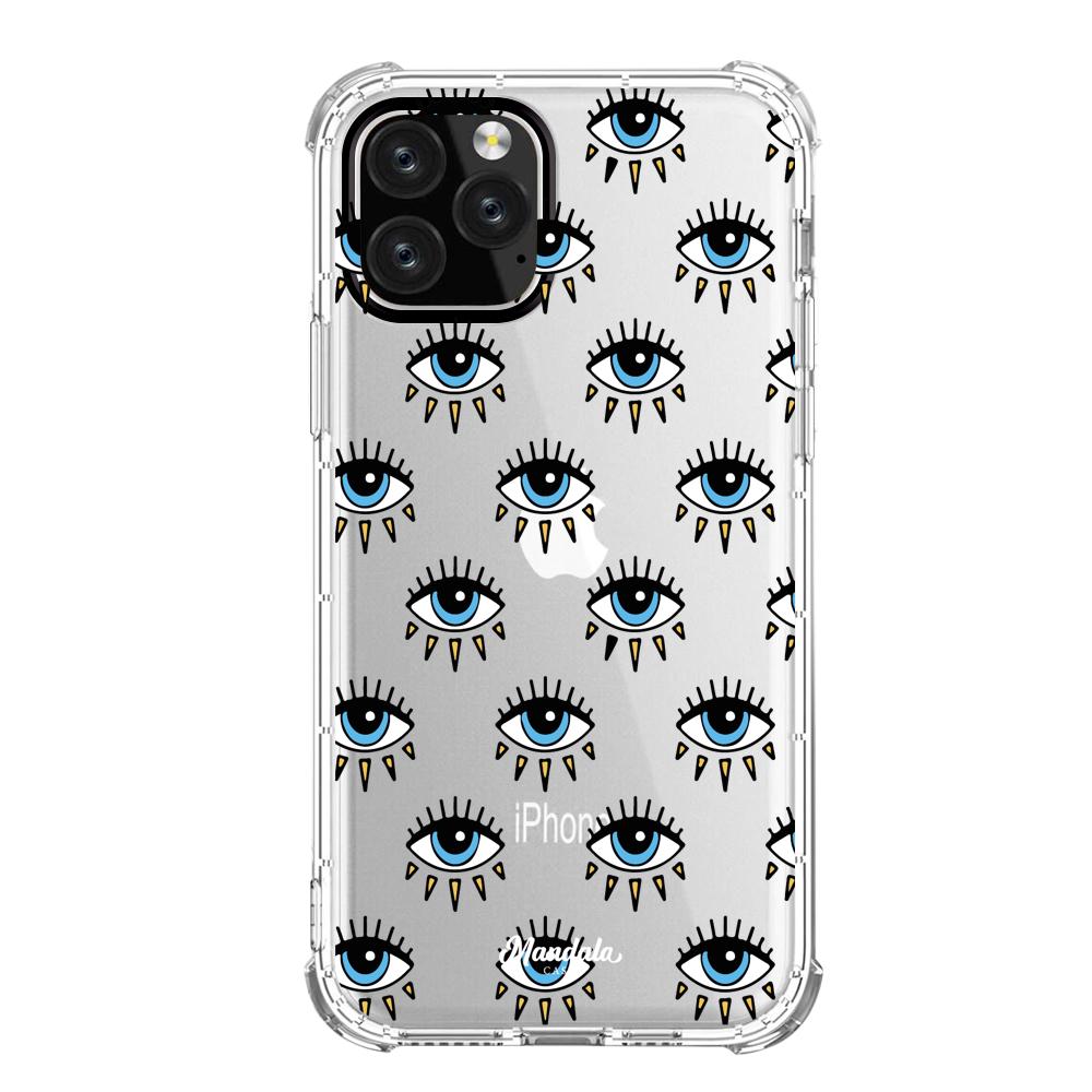 Estuches para iphone 11 pro - Light Blue Eyes Case  - Mandala Cases