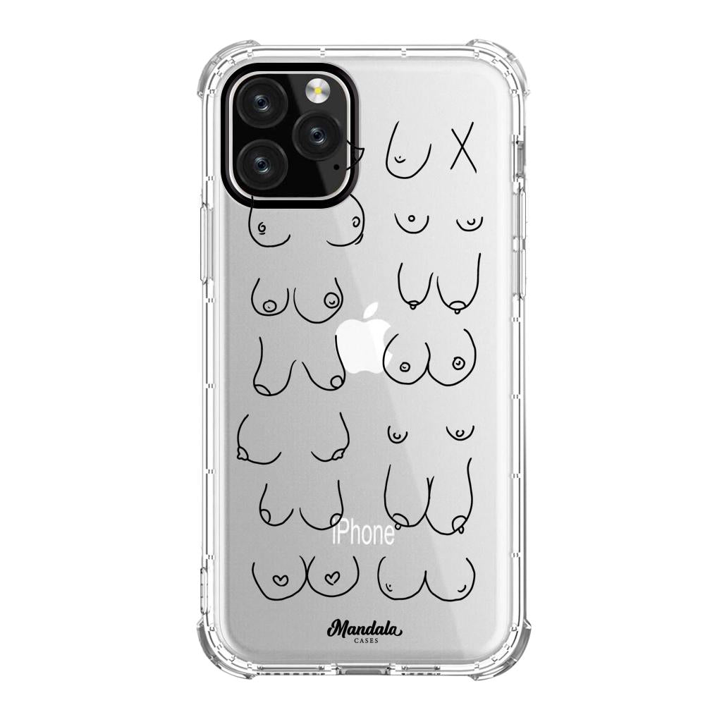 Estuches para iphone 11 pro - Boobs Case  - Mandala Cases