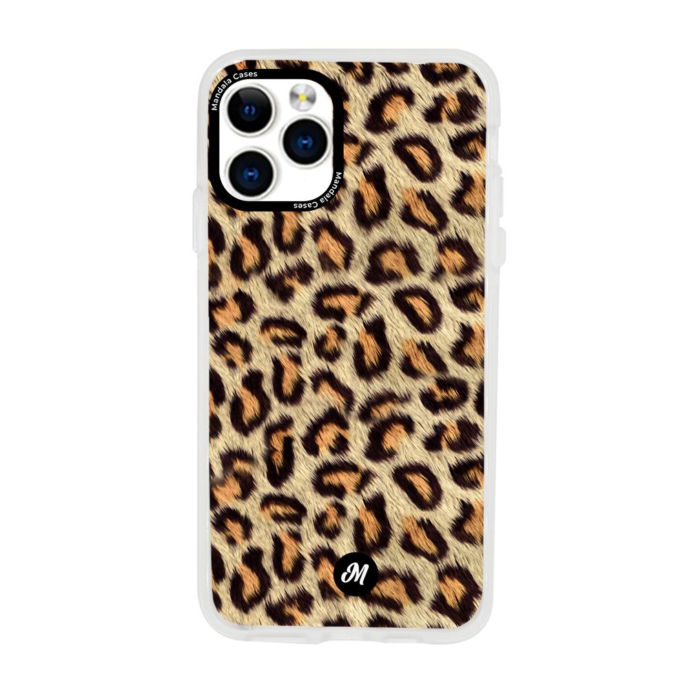 Funda Leopardo Peludo iPhone