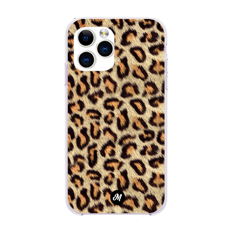 Funda Leopardo Peludo iPhone