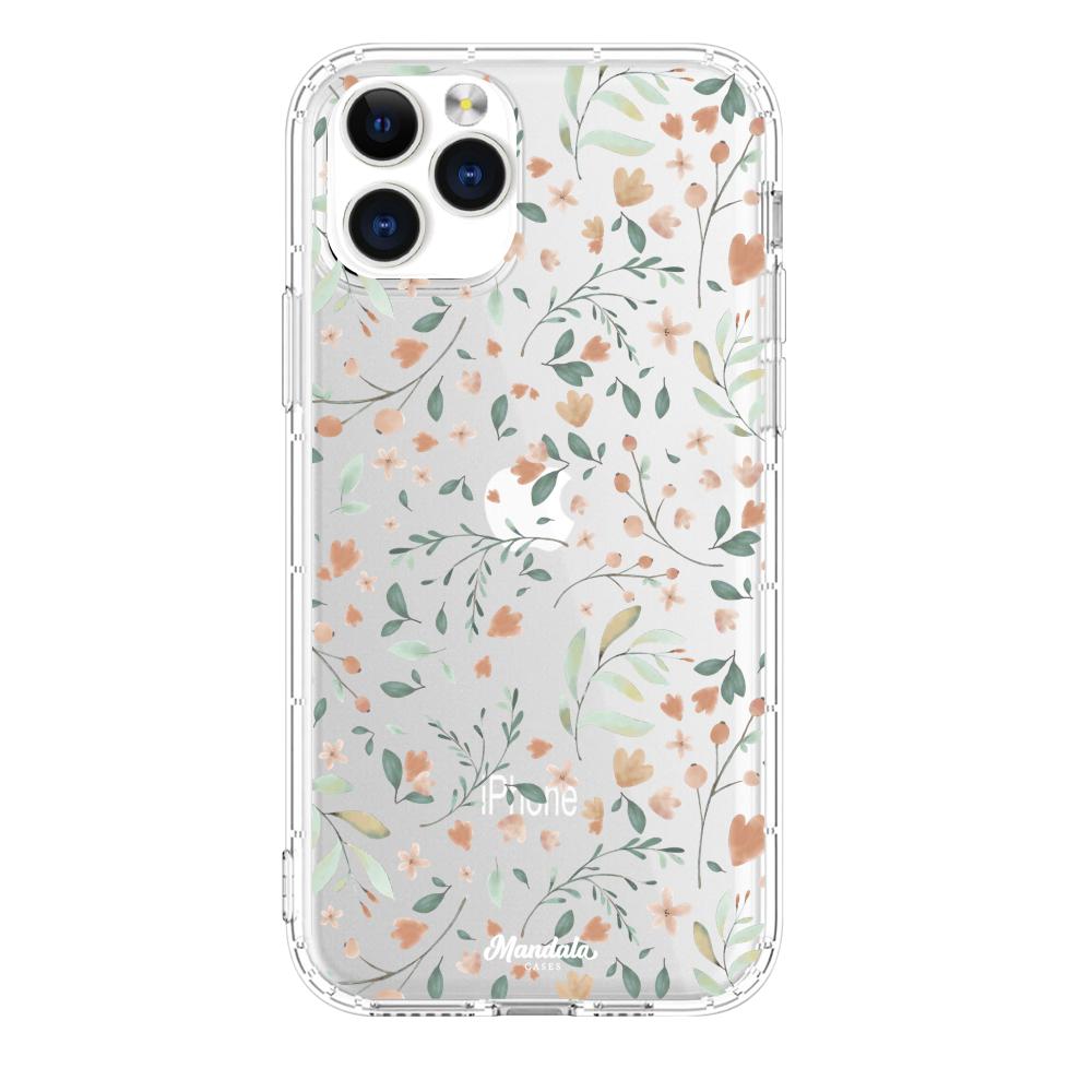Case para iphone 11 pro max Funda Flores Delicadas - Mandala Cases