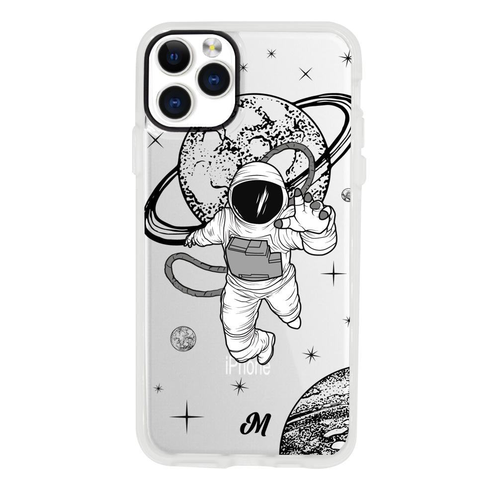 Case para iphone 11 pro max Funda Saturno Astronauta - Mandala Cases