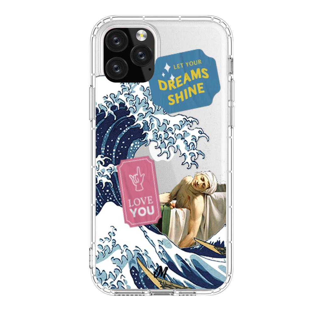 Case para iphone 11 pro max Ola de sueños - Mandala Cases