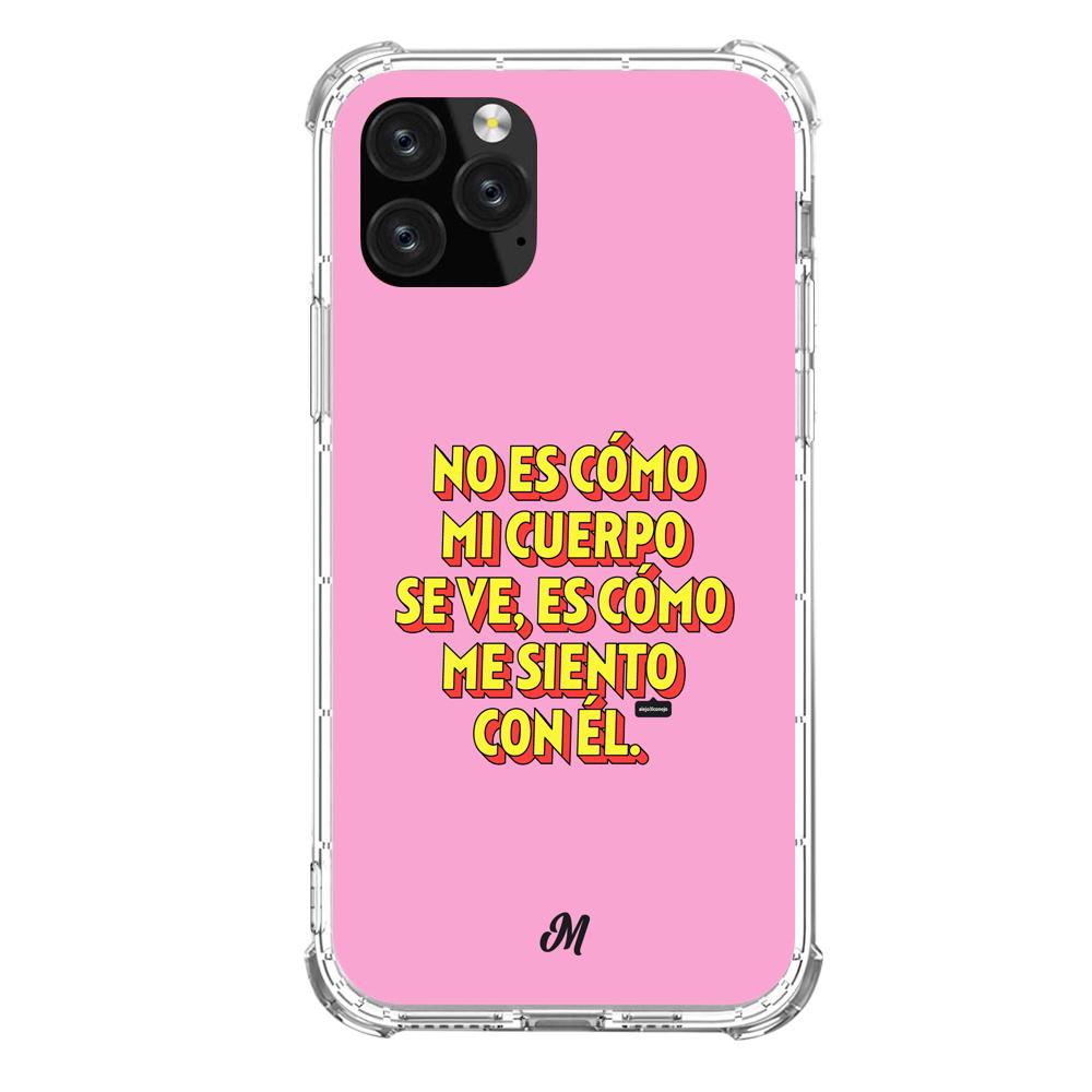 Estuches para iphone 11 pro max - Vive tu cuerpo Pink Case  - Mandala Cases