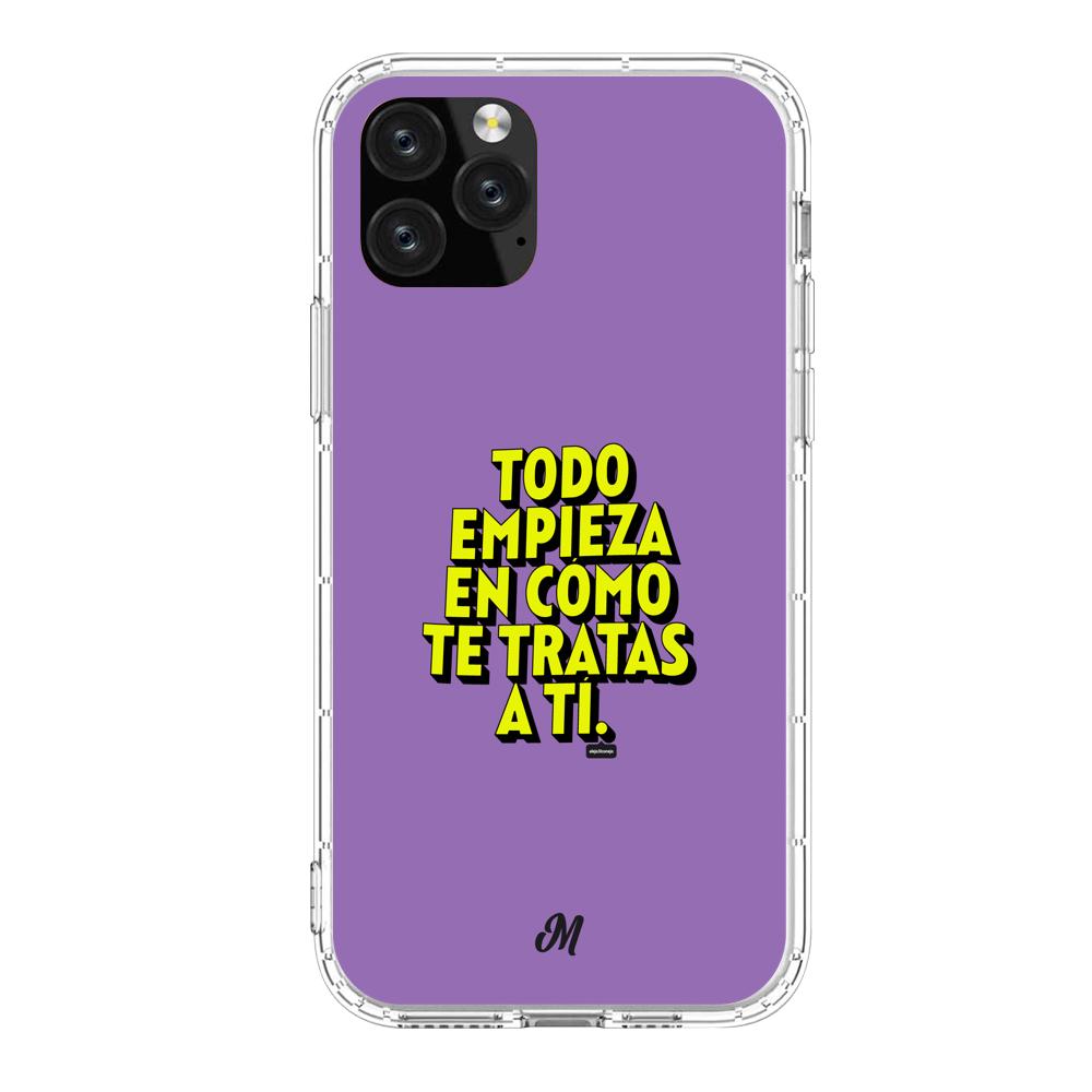Estuches para iphone 11 pro max - Empieza por ti Purple Case  - Mandala Cases