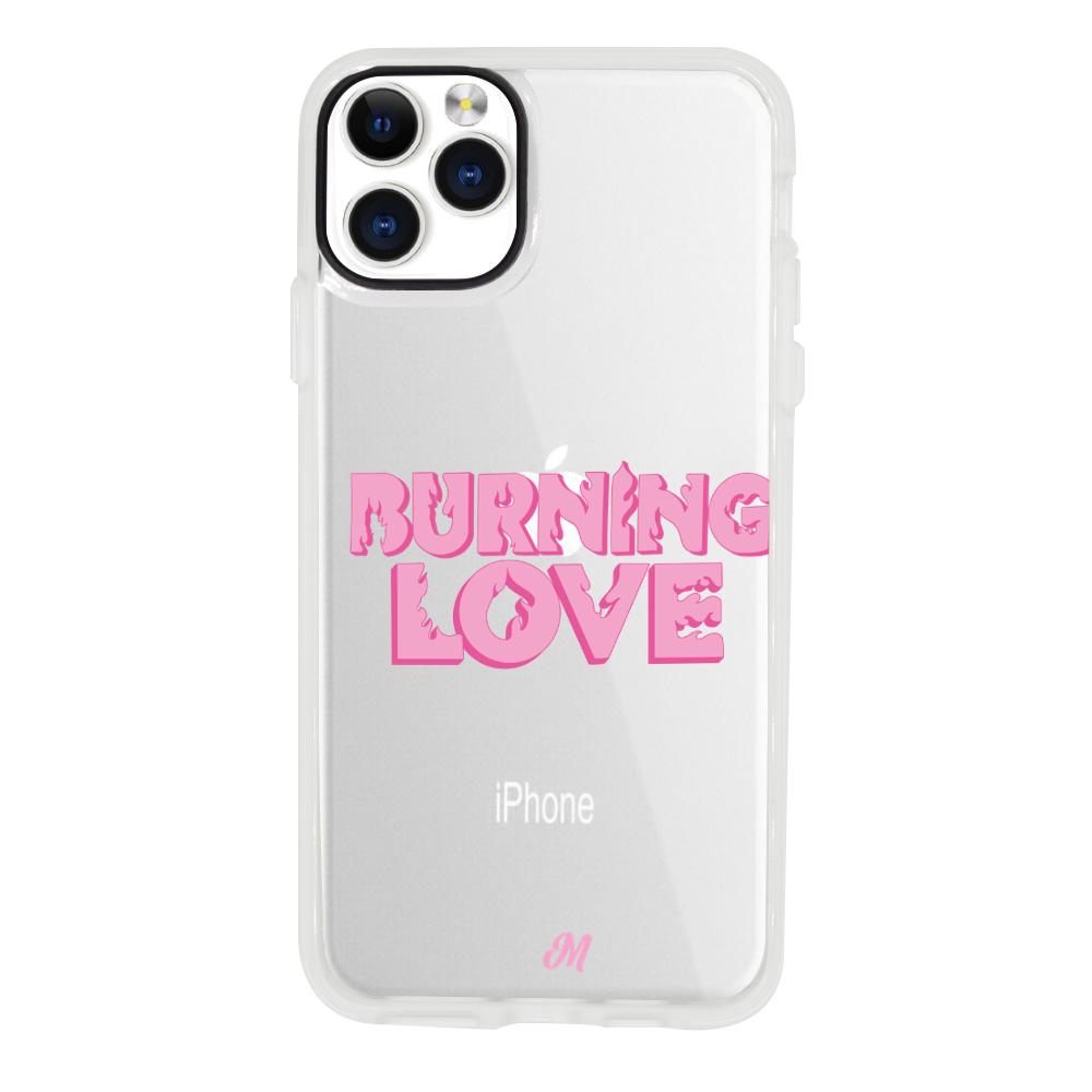 Case para iphone 11 pro max Funda Burning Love  - Mandala Cases