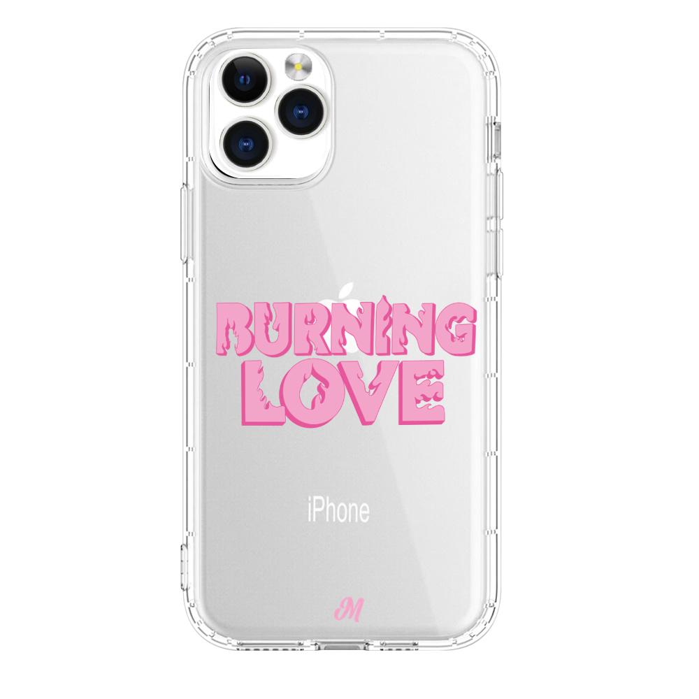 Case para iphone 11 pro max Funda Burning Love  - Mandala Cases