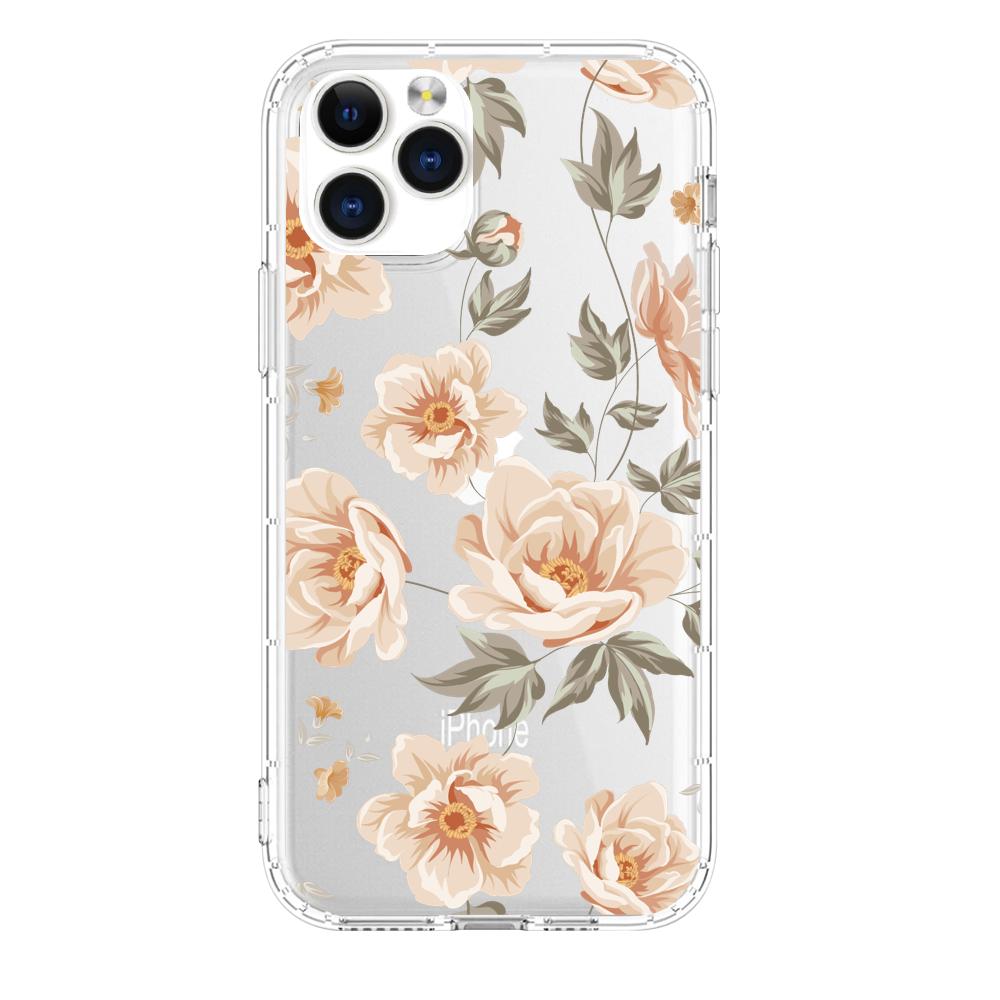 Case para iphone 11 pro max de Flores Beige - Mandala Cases