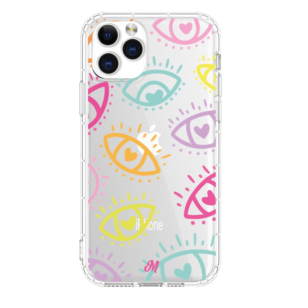 Case para iphone 11 pro max Eyes In Love-  - Mandala Cases