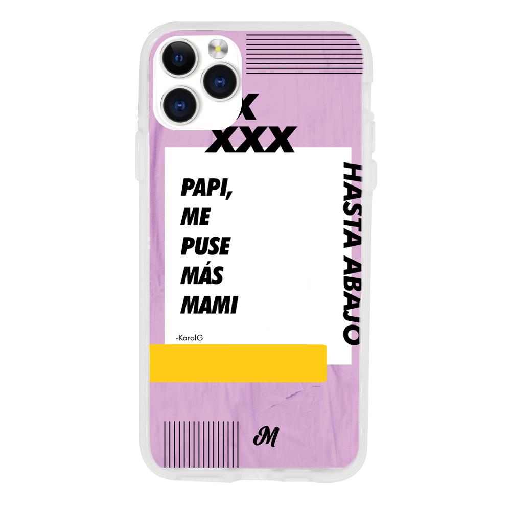 Case para iphone 11 pro max Me puse mas mami morado - Mandala Cases