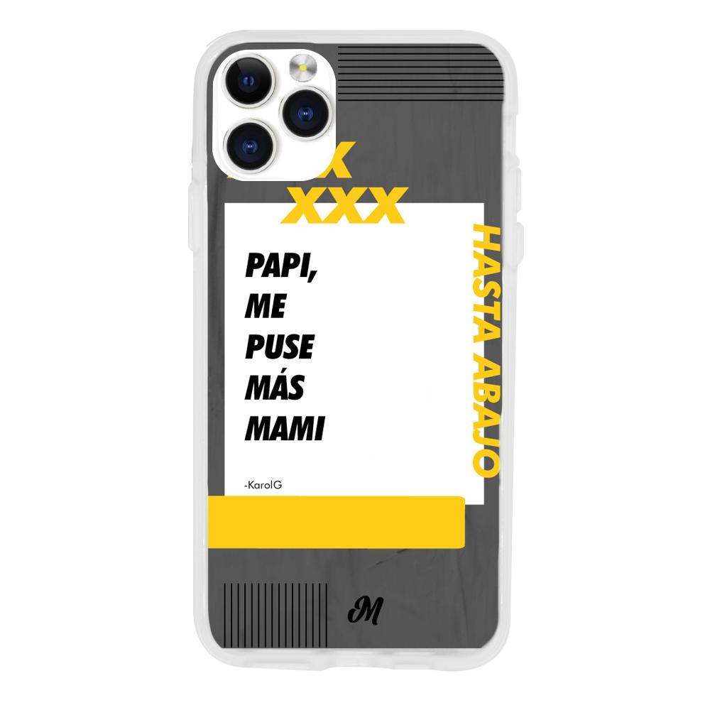 Case para iphone 11 pro max Me puse mas mami negro - Mandala Cases