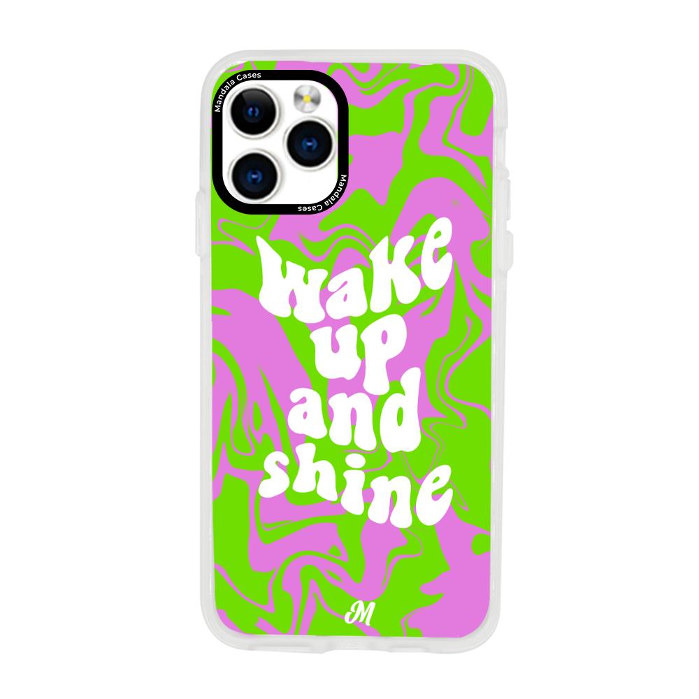 Case para iphone 11 pro max wake up and shine - Mandala Cases