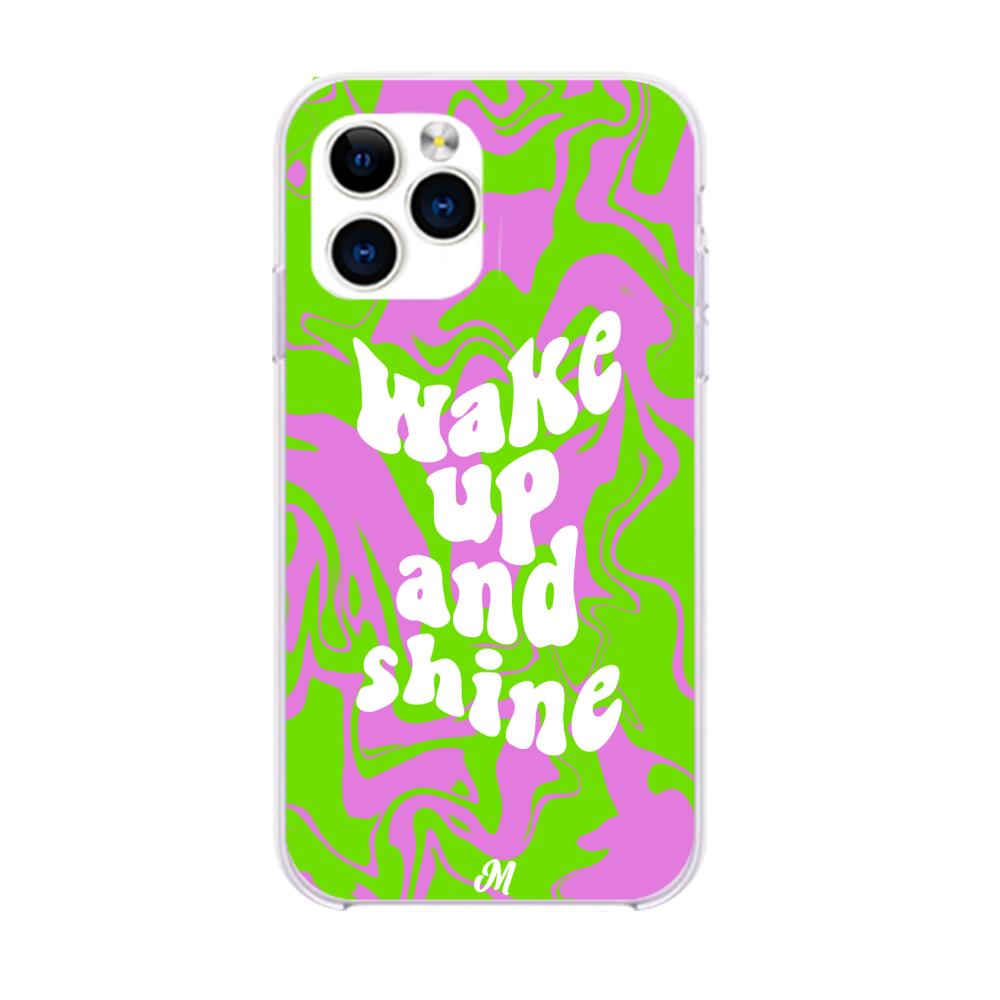 Case para iphone 11 pro max wake up and shine - Mandala Cases