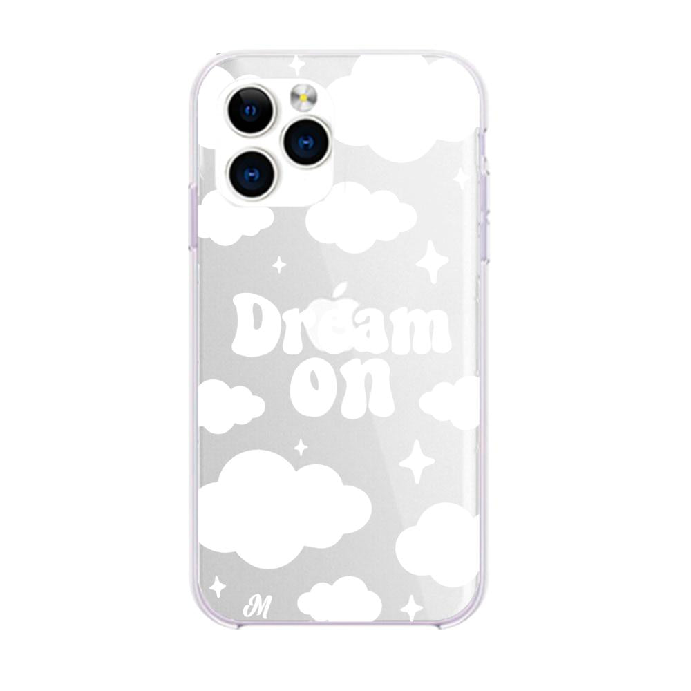 Case para iphone 11 pro max Dream on blanco - Mandala Cases