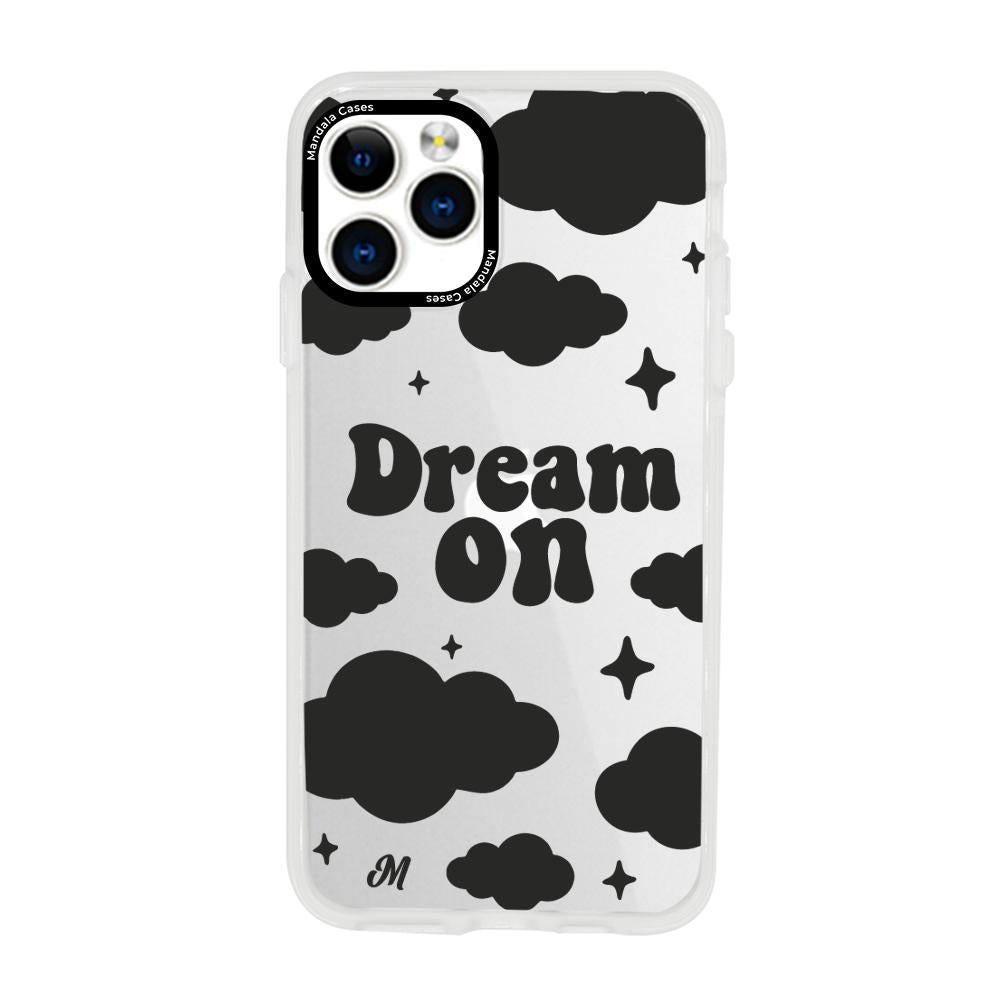 Case para iphone 11 pro max Dream on negro - Mandala Cases