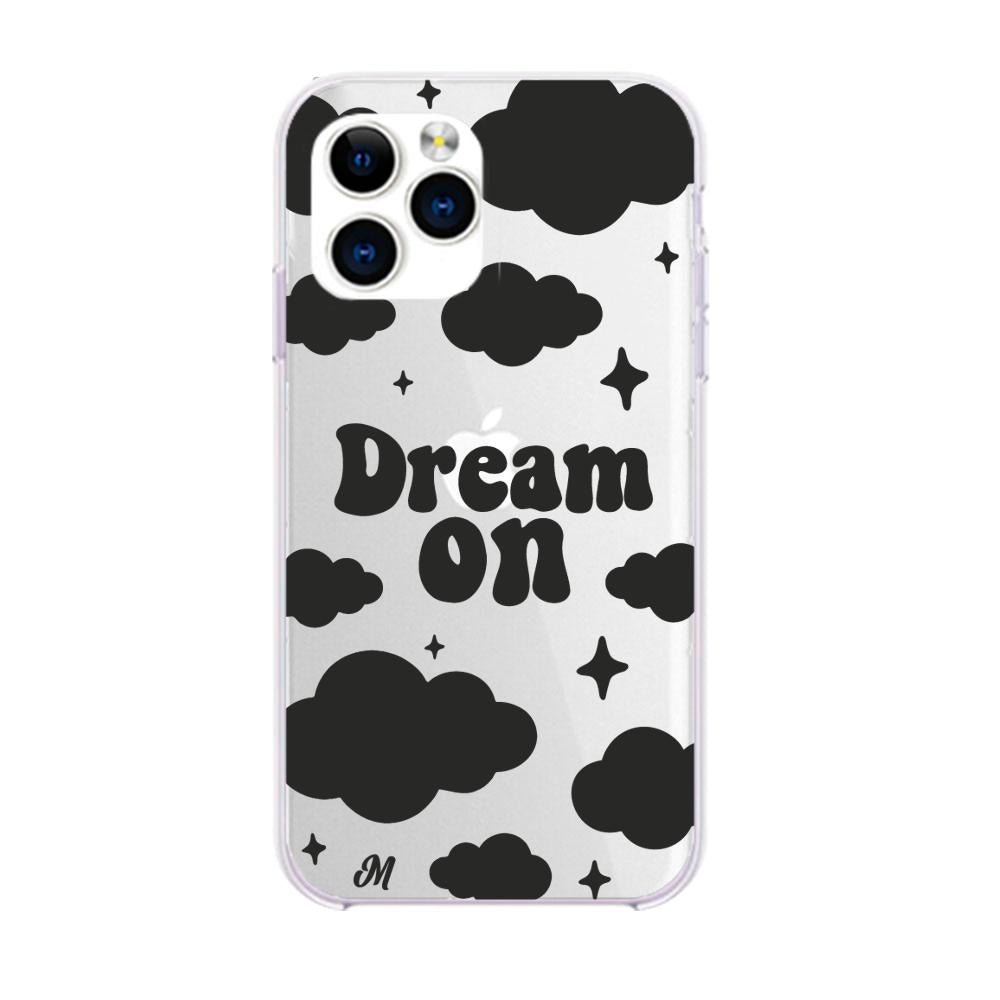 Case para iphone 11 pro max Dream on negro - Mandala Cases