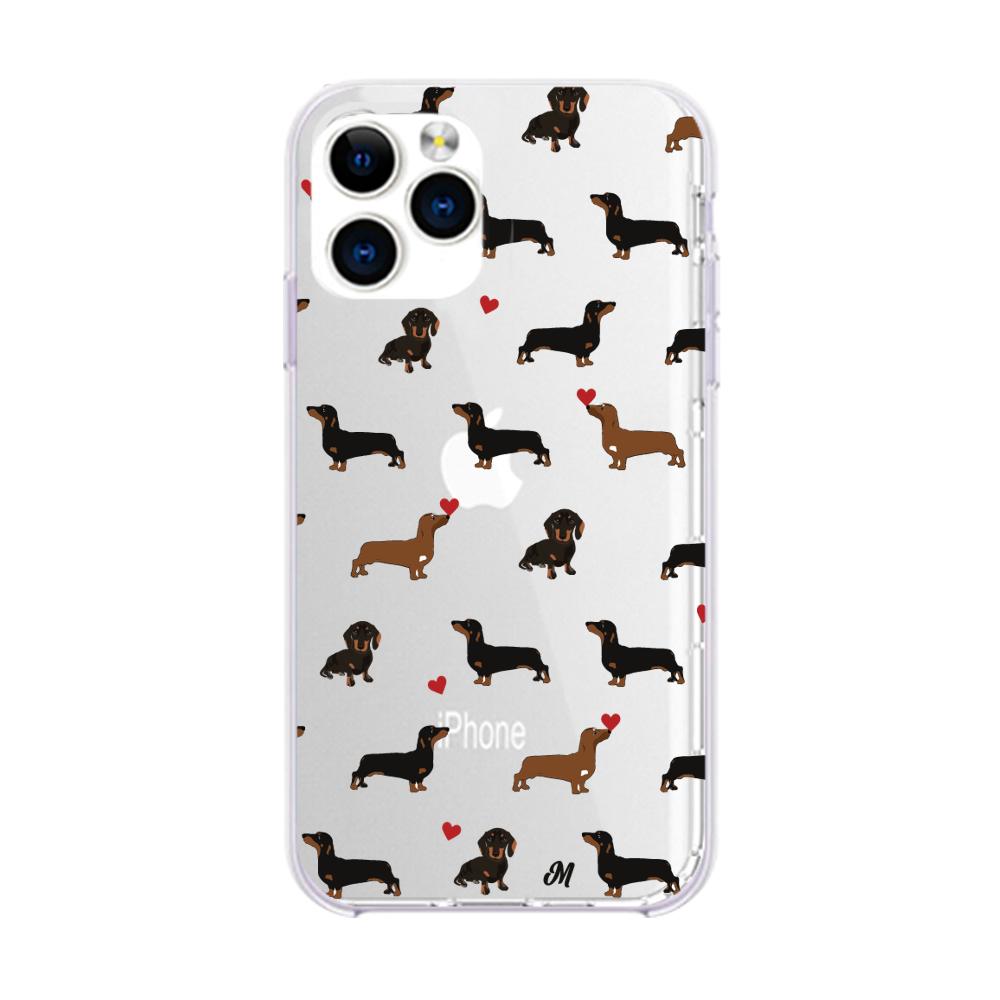 Case para iphone 11 pro max Perritos salchicha - Mandala Cases