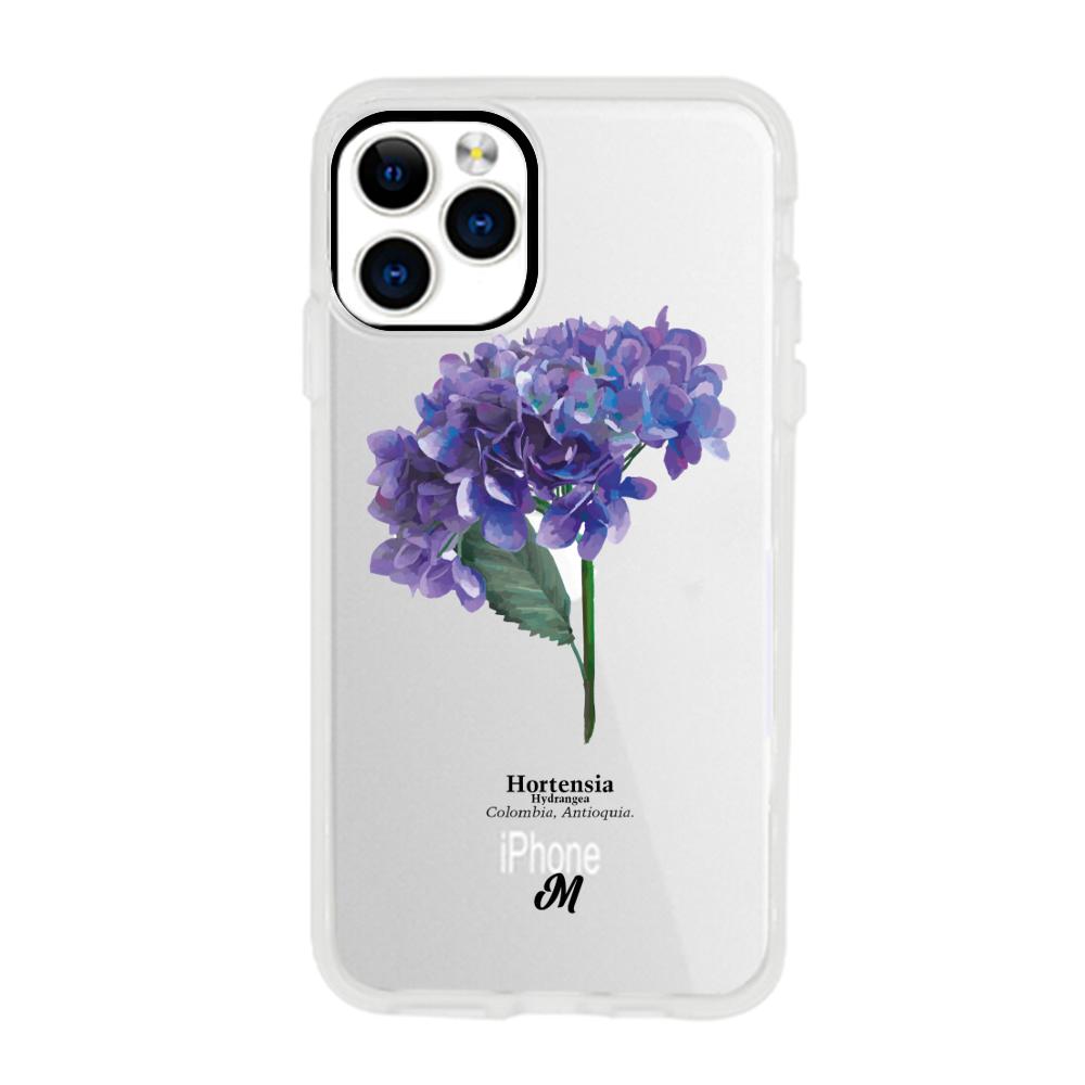 Case para iphone 11 pro max Hortensia lila - Mandala Cases