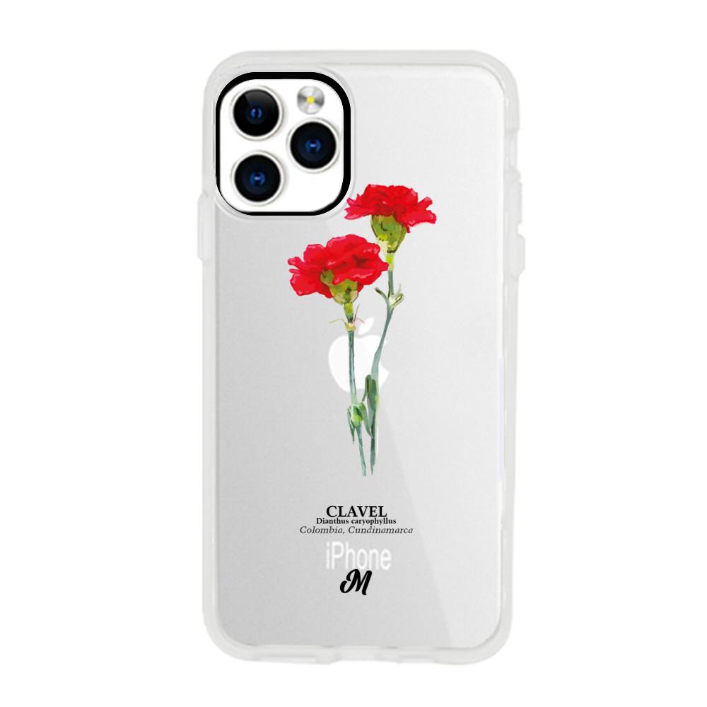 Case para iphone 11 pro max Claveles Rojos - Mandala Cases